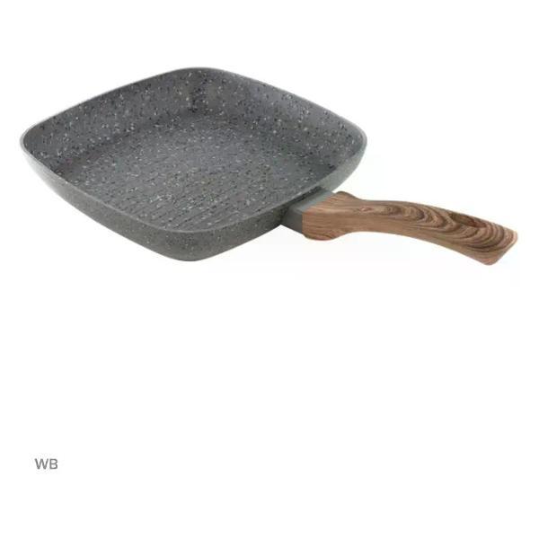 Изображение товара Сковорода Lara Сковорода для индукционной и других видов плит LR01-56 GRILL