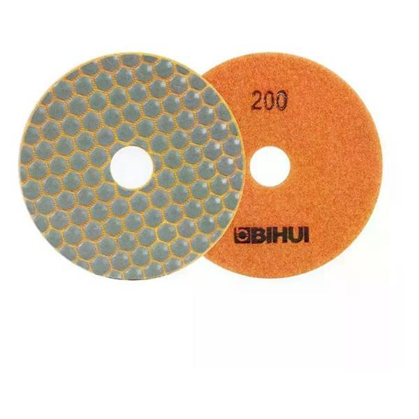 Изображение товара Приспособление для УШМ BIHUI Круг алмазный гибкий шлифовальный DPP420 P200, 100 мм