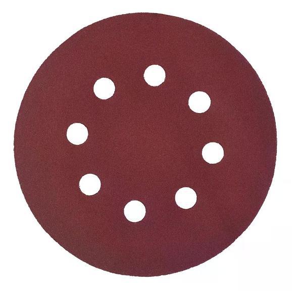 Изображение товара Круг шлифовальный DORN Круги шлифовальные с отверстиями Р400 D125 мм 5 шт