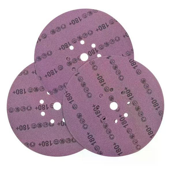 Изображение товара Круг шлифовальный DLT Круги шлифовальные с отверстиями Р180 225 мм 10 шт