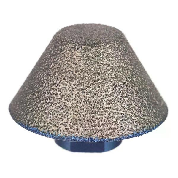 Изображение товара Коронки Hilberg Фреза алмазная по керамограниту конусная 20х48 мм для УШМ