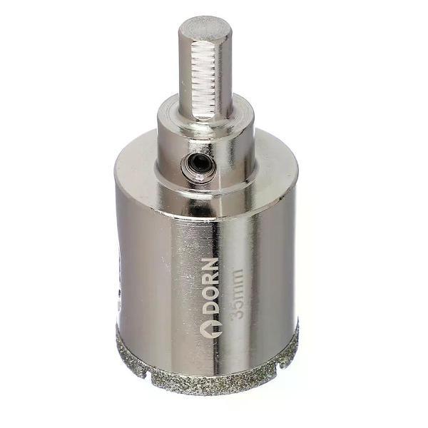 Изображение товара Коронки DORN Коронка алмазная по керамике и керамограниту 35 мм