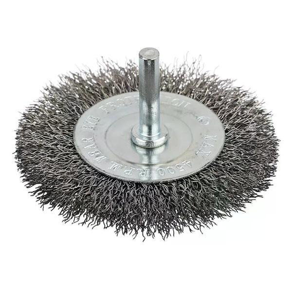 Изображение товара Дрель DORN Щетка-насадка для дрели плоская 75 мм