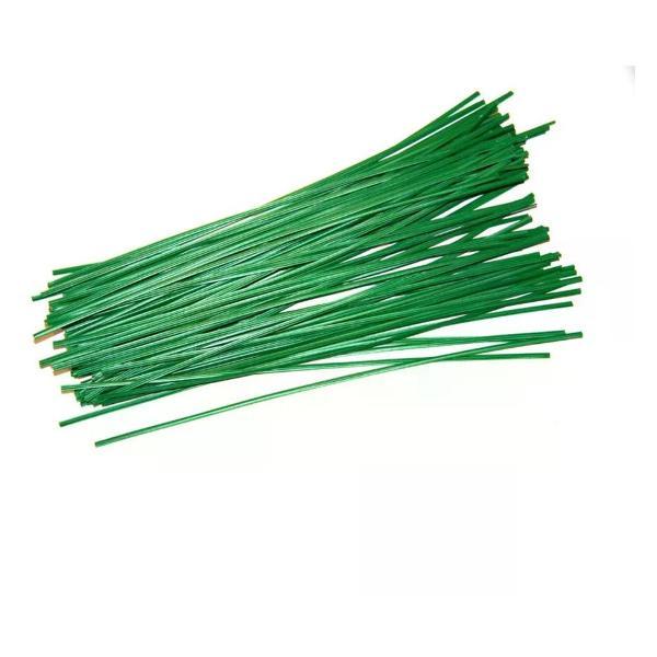 Изображение товара Опора для растений нет бренда Проволока для подвязки растений 13 см 25 шт