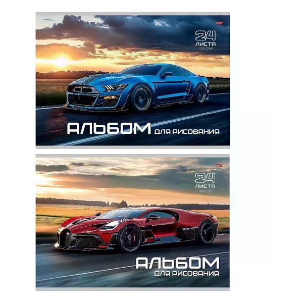 Изображение товара Наклейка для творчества нет бренда Альбом для рисования А4 24 листа 1 шт