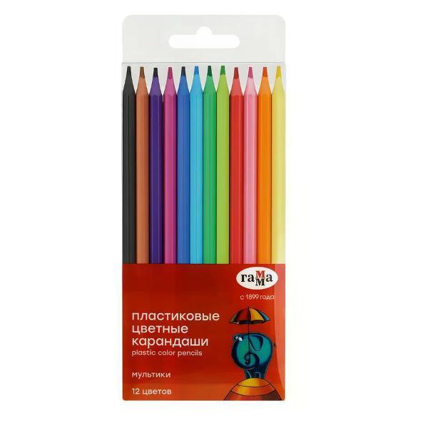 Изображение товара Карандаш Гамма Карандаши цветные 12 цветов
