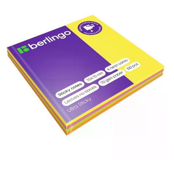 Изображение товара Бумага для заметок Феникс Блок для записей самоклеящийся 75*75 мм 100 л