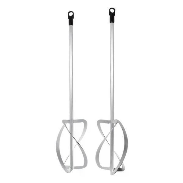 Изображение товара Венчик для строительных миксеров DENZEL Насадка-миксер для раствора 220 мм 2 шт