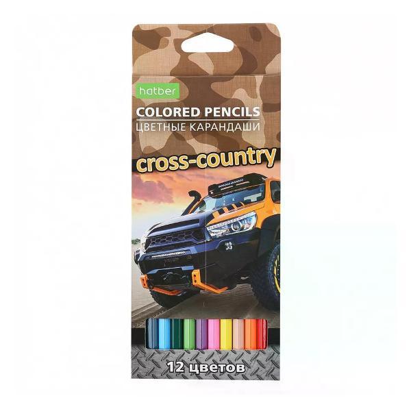 Изображение товара Карандаш Hatber Карандаши цветные 12 цветов