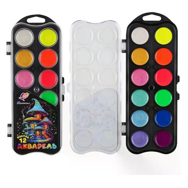 Изображение товара Краска штемпельная Луч Краски акварельные для рисования