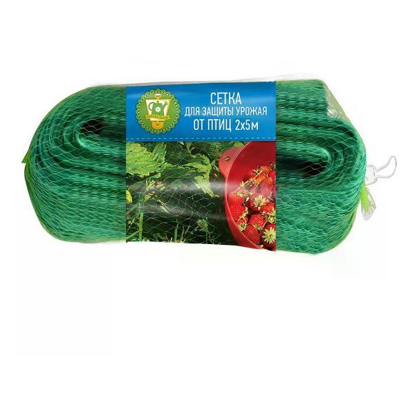 Изображение товара Укрывной материал нет бренда Сетка для защиты урожая 2х5 м