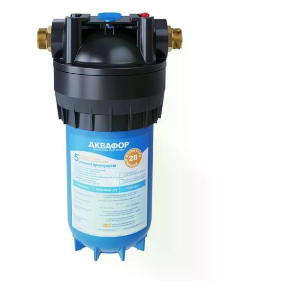 Изображение товара Фильтр магистральный Аквафор Корпус магистрального фильтра Гросс ВВ10 1"