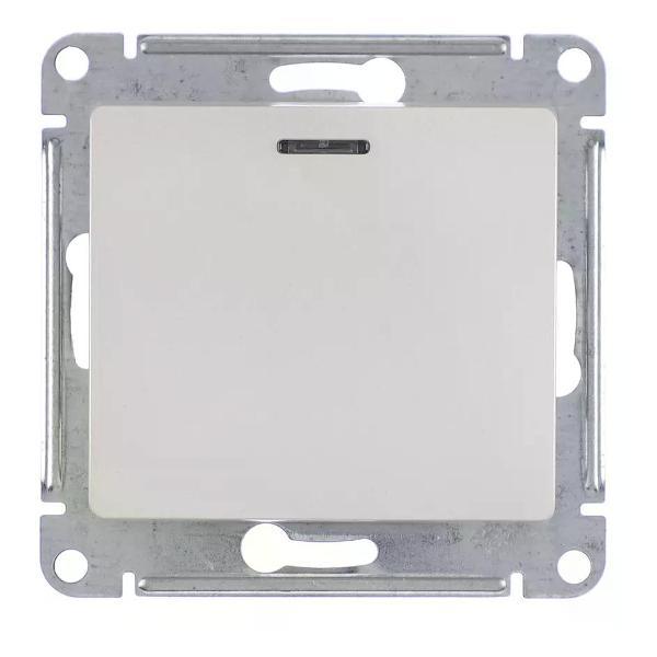 Изображение товара Выключатель механический Schneider Electric Выключатель одноклавишный с подсветкой