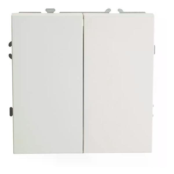 Изображение товара Выключатель механический STEKKER Выключатель двухклавишный проходной