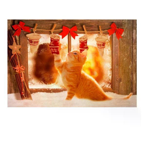Изображение товара Картина, раскраска по номерам Рыжий кот Картина по номерам на холсте