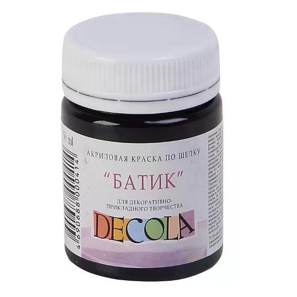 Изображение товара Краска для ткани Невская палитра Краска по шелку черная