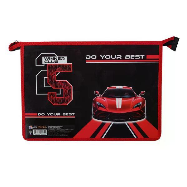 Изображение товара Папка ПЧЕЛКА Папка для тетрадей на молнии