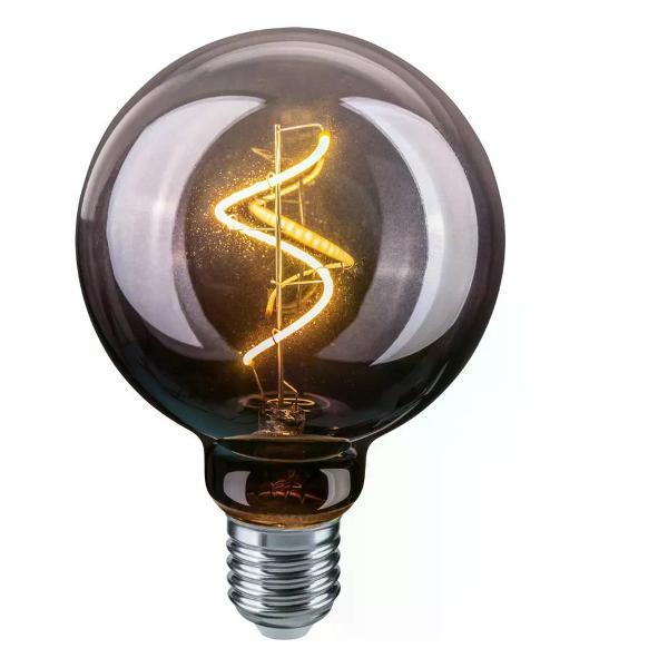 Изображение товара Умная лампочка Navigator Светодиодная лампа Винтаж дымчатая 4 Вт Е27 G95 спираль