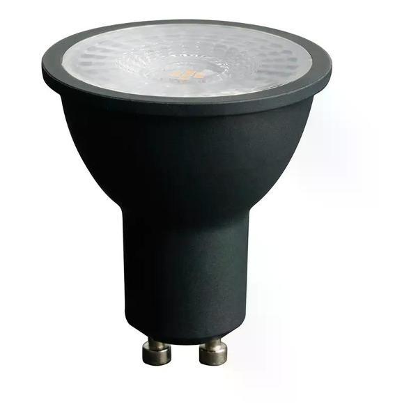 Изображение товара Умная лампочка NO NAME Светодиодная лампа 7 Вт GU10 дневной свет линза 110# черная