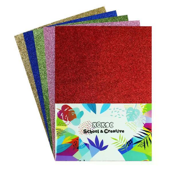 Изображение товара Цветная бумага Brigfut Набор цветной бумаги 5 цветов