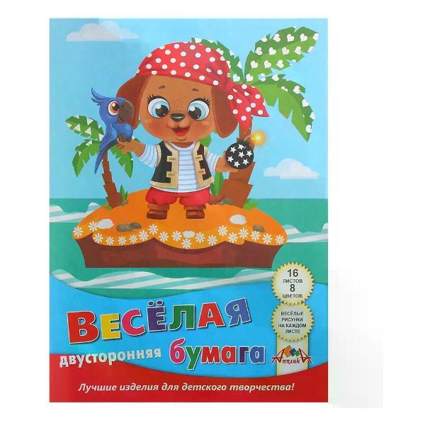 Изображение товара Цветная бумага АппликА Набор цветной бумаги 8 цветов