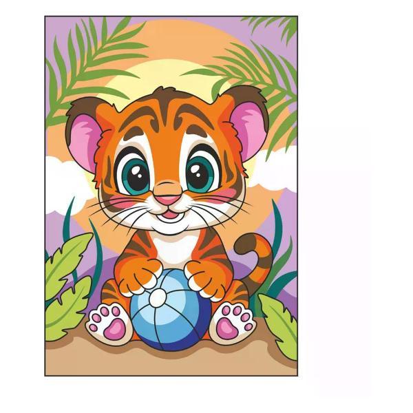 Изображение товара Картина, раскраска по номерам NO NAME Картина по номерам для детей