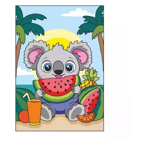 Изображение товара Картина, раскраска по номерам NO NAME Картина по номерам для детей