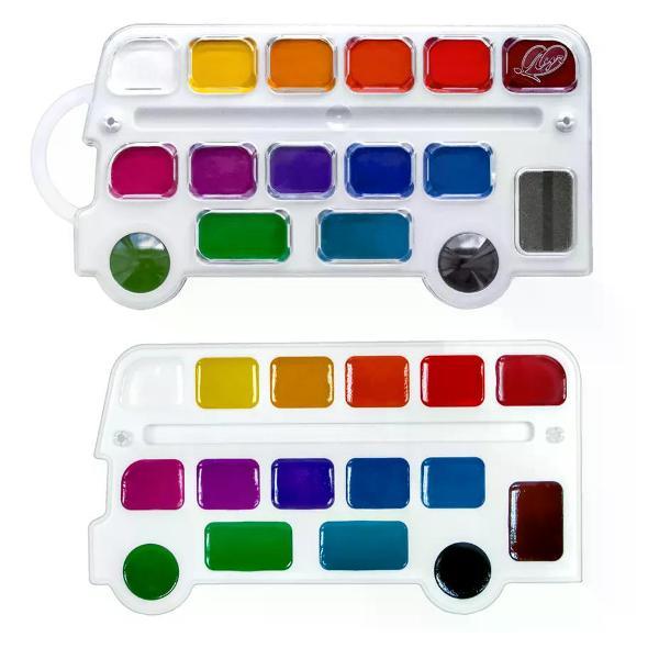 Изображение товара Краска штемпельная Луч Краски для рисования 16 цветов