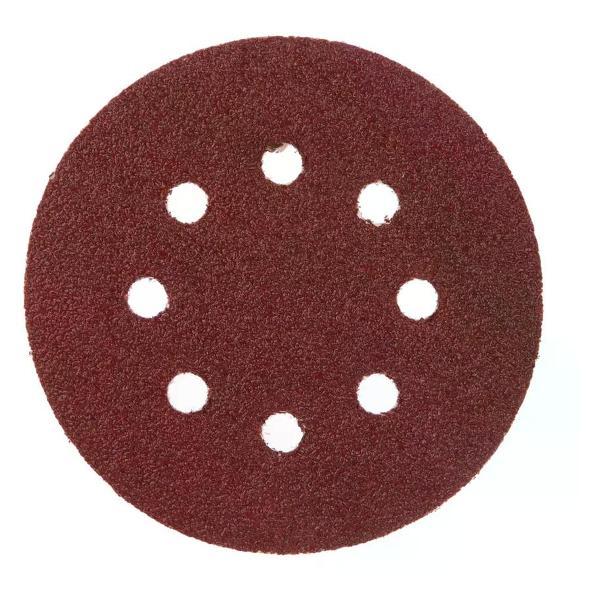 Изображение товара Круг шлифовальный DORN Шлифовальные круги с отверстиями Р40 d125 мм 5 шт