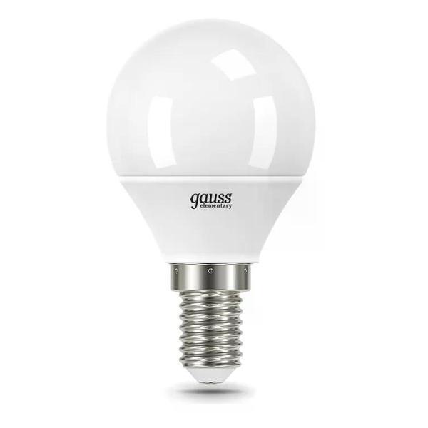 Изображение товара Умная лампочка Gauss. Светодиодная лампа 6 Вт Е14/P теплый свет