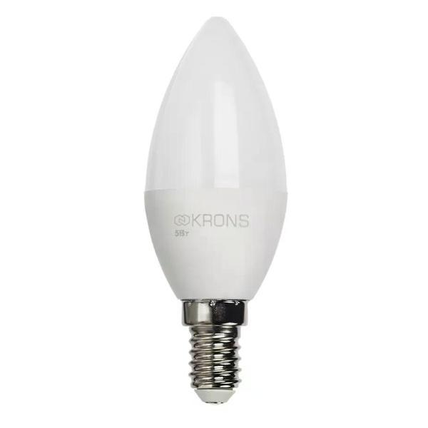 Изображение товара Умная лампочка KRONS Светодиодная лампа 5 Вт Е14/B теплый свет
