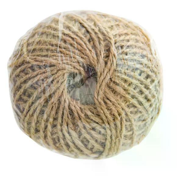 Изображение товара Опора для растений нет бренда Шпагат джутовый для подвязки растений d2 мм 100 м