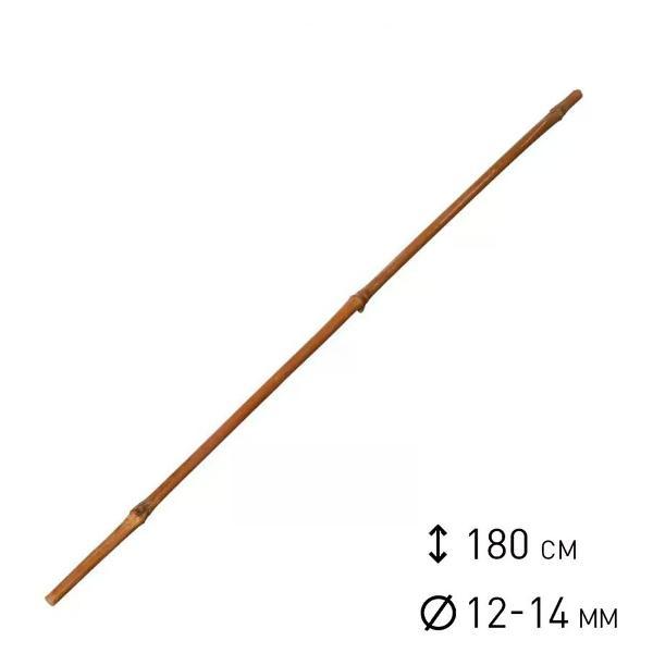 Изображение товара Опора для растений нет бренда Поддержка для растений бамбуковая d12-14 мм h180 см