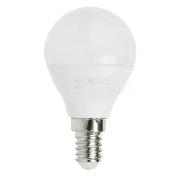 Изображение товара Умная лампочка KRONS Светодиодная лампа 5 Вт Е14/Р теплый свет