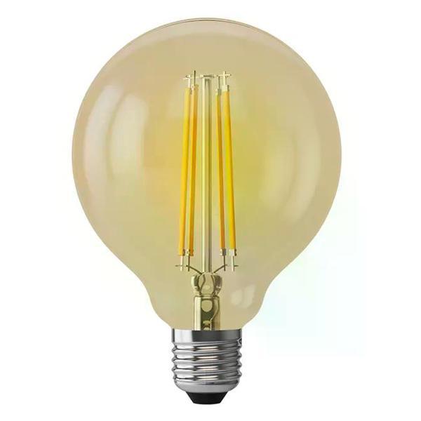 Изображение товара Умная лампочка Voltega Светодиодная лампа 6 Вт Е27/G95 филаментная золотая