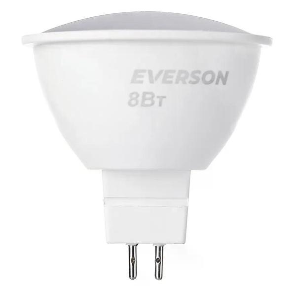 Изображение товара Умная лампочка EVERSON Светодиодная лампа 8 Вт GU5,3 220 В дневной свет