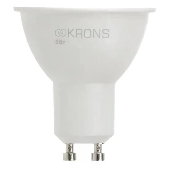Изображение товара Умная лампочка KRONS Светодиодная лампа 5 Вт GU10 220 В холодный свет
