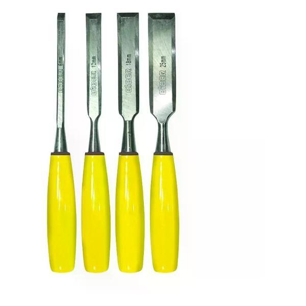 Изображение товара Стамеска Biber Набор стамесок 6, 12, 18, 25 мм