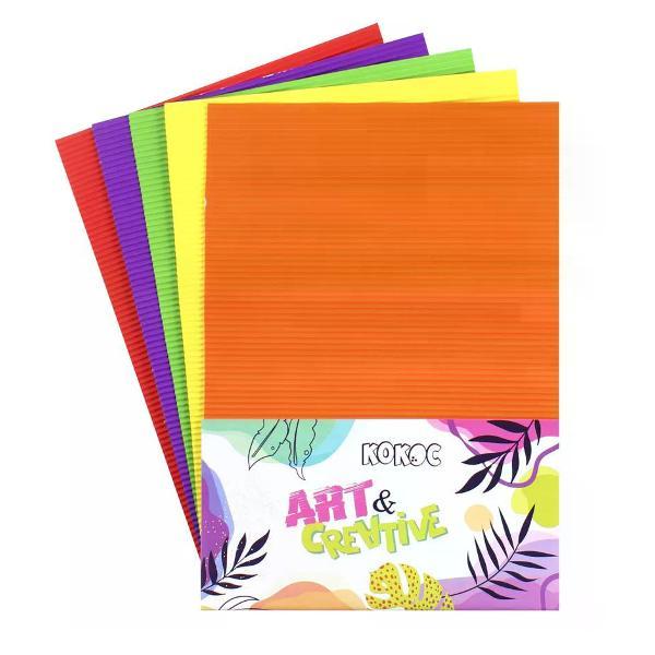 Изображение товара Картон Brigfut Цветной картон 5 цветов