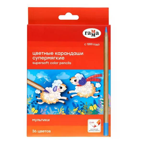 Изображение товара Карандаш NO NAME Цветные карандаши 36 шт