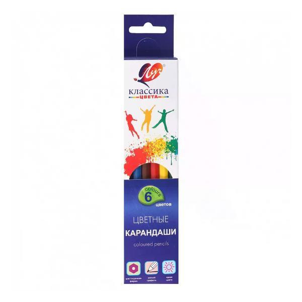 Изображение товара Карандаш Луч Карандаши цветные 6 цветов