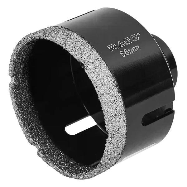 Изображение товара Коронки Rage Коронка алмазная по керамограниту и керамике 68 мм Изображение товара Коронки Rage Коронка алмазная по керамограниту и керамике 68 мм