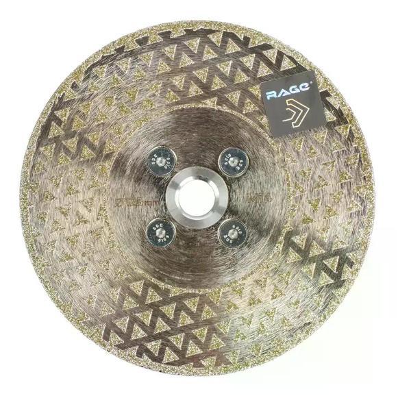 Изображение товара Круг алмазный Rage Диск алмазный по керамограниту сплошной 125xM14x2.4 мм