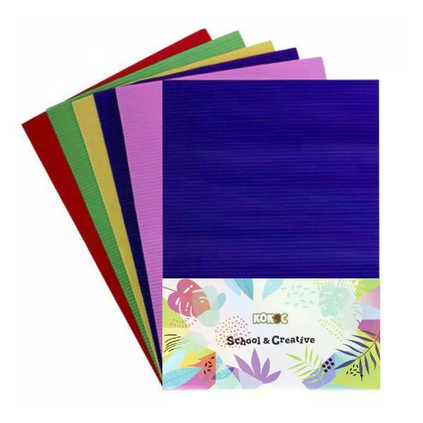 Изображение товара Картон Brigfut Цветной картон 5 цветов