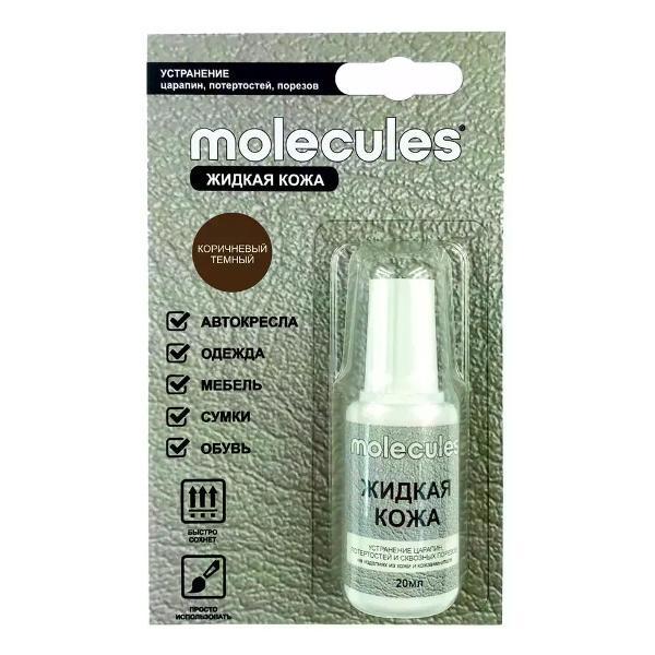 Изображение товара Гель для стирки molecules Жидкая кожа цвет тёмно-коричневый Изображение товара Гель для стирки molecules Жидкая кожа цвет тёмно-коричневый