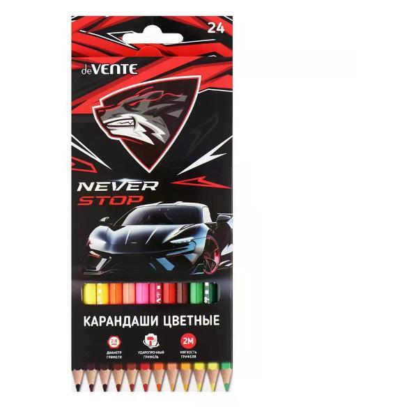 Изображение товара Карандаш NO NAME Цветные карандаши 24 шт Изображение товара Карандаш NO NAME Цветные карандаши 24 шт