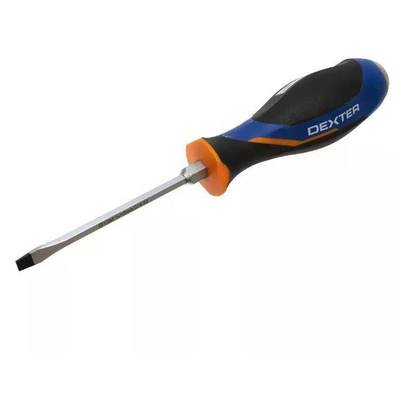 Изображение товара Отвертка Dexter Отвёртка ударная прямая SL5.5x100 мм