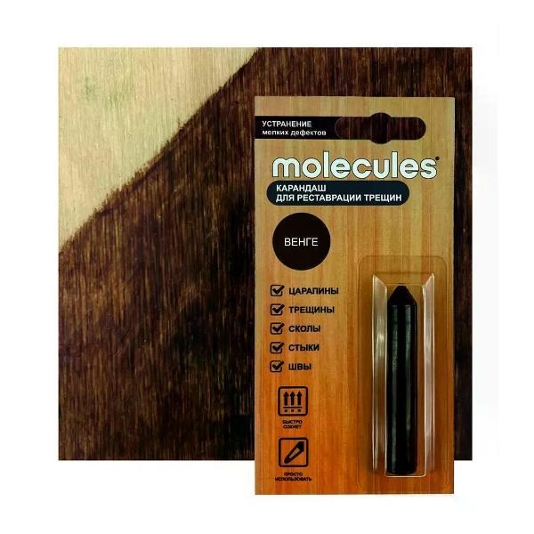 Изображение товара Гель для стирки molecules Карандаш для реставрации трещин венге 5.5 г Изображение товара Гель для стирки molecules Карандаш для реставрации трещин венге 5.5 г
