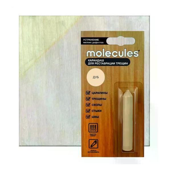 Изображение товара Гель для стирки molecules Карандаш для реставрации трещин дуб 5.5 г