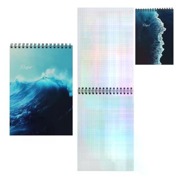 Изображение товара Умный блокнот ПРОФ ПРЕСС Блокнот А5 80 листов клетка на спирали